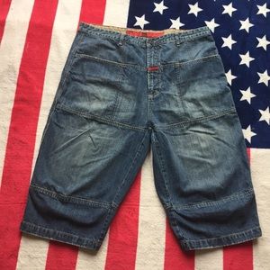 Marithe Francois Girbaud  Mens Denim Shorts Sz 40